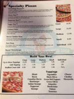 Pizza Inn Buffet menu
