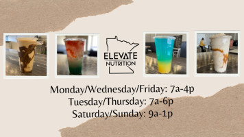 Elevate Nutrition food