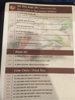 Pho Viet 2 menu