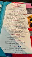 Malinche Mexican Culinary Experience menu