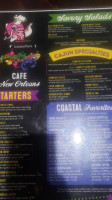 Cafe New Orleans Diberville menu