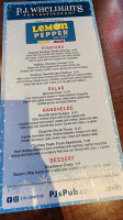 P.j. Whelihan's Pub West Chester menu