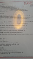 Rancho Pizzeria menu