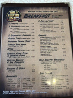 Gold Country Inn menu