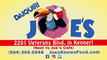 Joe's Cafe food