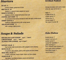 Victor's Wood Grill menu