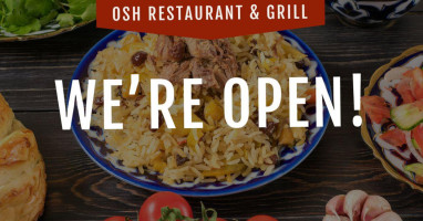 Osh Grill food