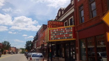 The Riviera Theatre outside