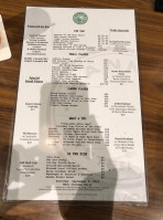 Hank's Oyster Bar menu