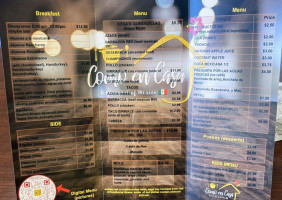 CÓmo En Casa Tacos Y Quesadillas menu