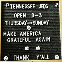 Tennessee Jed's food