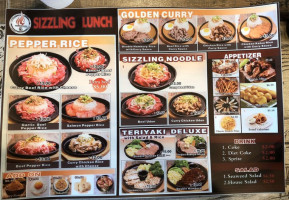 Sizzling Lunch food