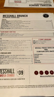 Messhall Kitchen menu
