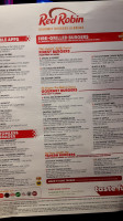 Red Robin Gourmet Burgers And Brews menu