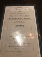 The Henry menu