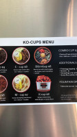 Ko Cups food