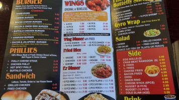 J Burger N Wings food