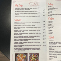 Sofi's Cafe menu