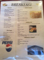 Cypress Inn menu