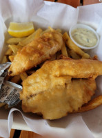Kiwi Style Fish And Chips food