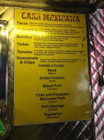 Real Mexican (food Truck) menu