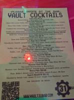 Vault 31 menu