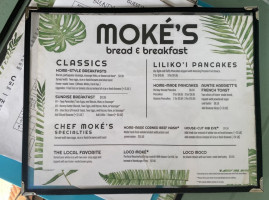 Moke's Bread Breakfast Kaimuki menu