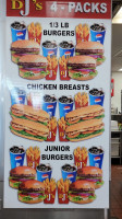 Djs Burgers Ii menu