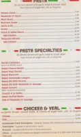 Lunas Pizza Restaraunt menu