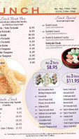 Ichiban Hibachi Steakhouse Sushi menu