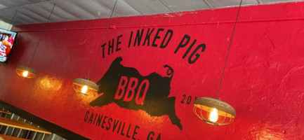 The Inked Pig Bbq inside