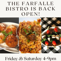 The Farfalle Bistro And Farfalle Dollies Catering And Confec food