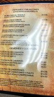 Los Angles Mexican menu