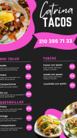 Tacos By La Catrina food