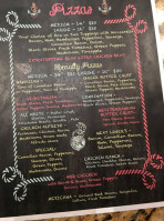 Aquamarine Cafe And Suites menu