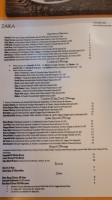 Zaika Indian Cuisine- Colorado Springs menu