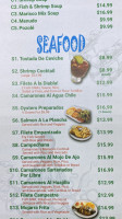 El Patron Restaurant Bar menu