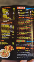 Crazy Crab menu