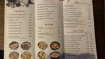 Jung's Korean food
