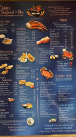 Boil Bay Cajun Seafood And menu