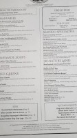 Simon Seafort's Saloon Grill menu