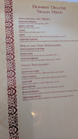 Bombay Deluxe Indian menu