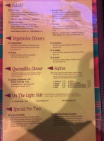 Jalapenos Mexican Cuisine menu