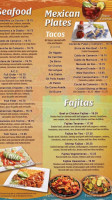La Cocina Mexican menu