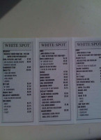 White Spot Cafe food