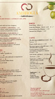 Ambrogia Caffé Enoteca menu