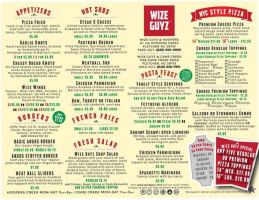 Wize Guyz Cane Creek menu