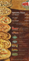 Papa John's Pizza menu