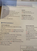 Matjoa Korean Bbq menu