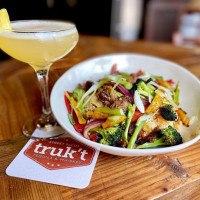 Truk't Street Tacos, Tequila Whiskey food